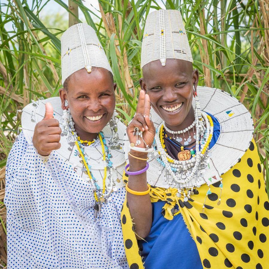 Lake Natron Maasai Giraffe Eco Lodge And Camping Mtowabaga Dış mekan fotoğraf