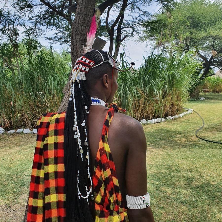 Lake Natron Maasai Giraffe Eco Lodge And Camping Mtowabaga Dış mekan fotoğraf