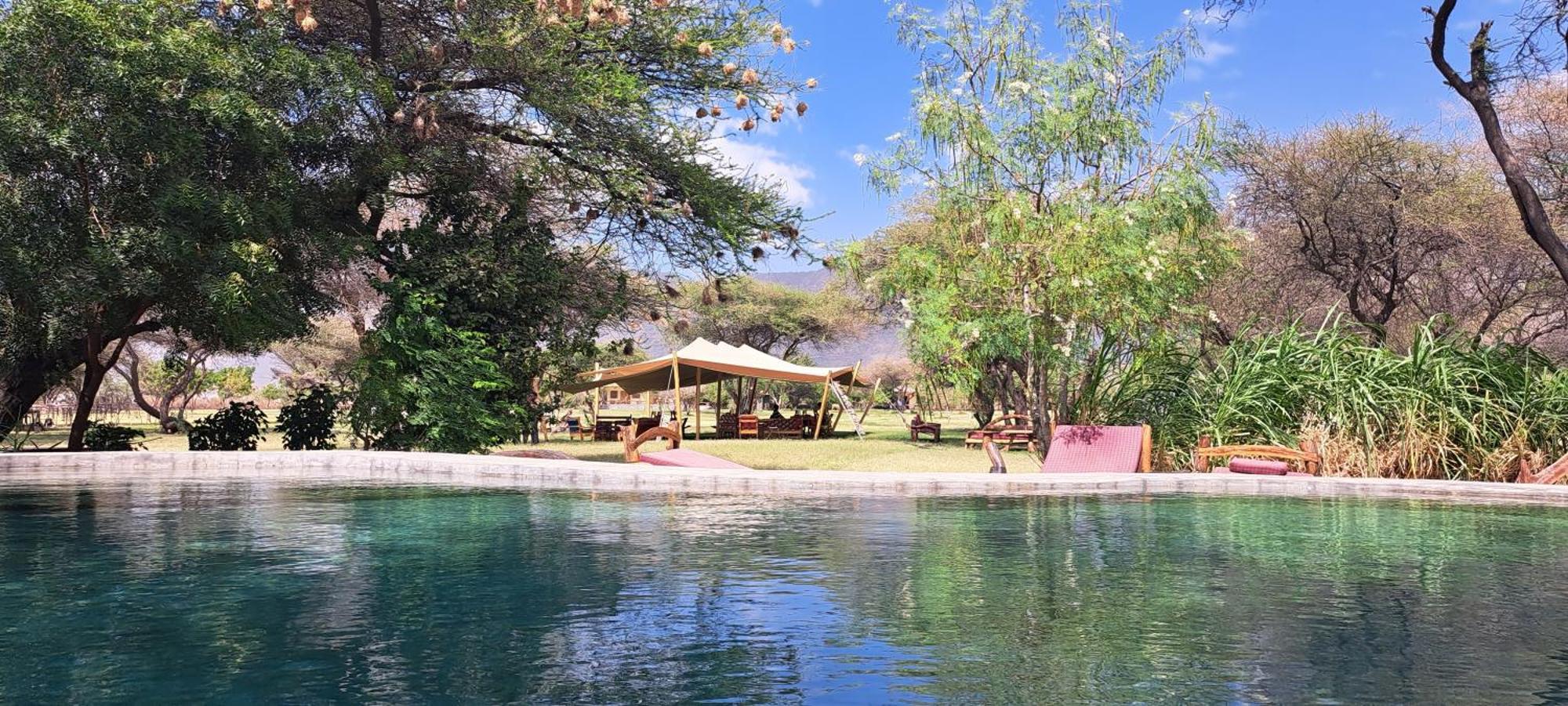 Lake Natron Maasai Giraffe Eco Lodge And Camping Mtowabaga Dış mekan fotoğraf